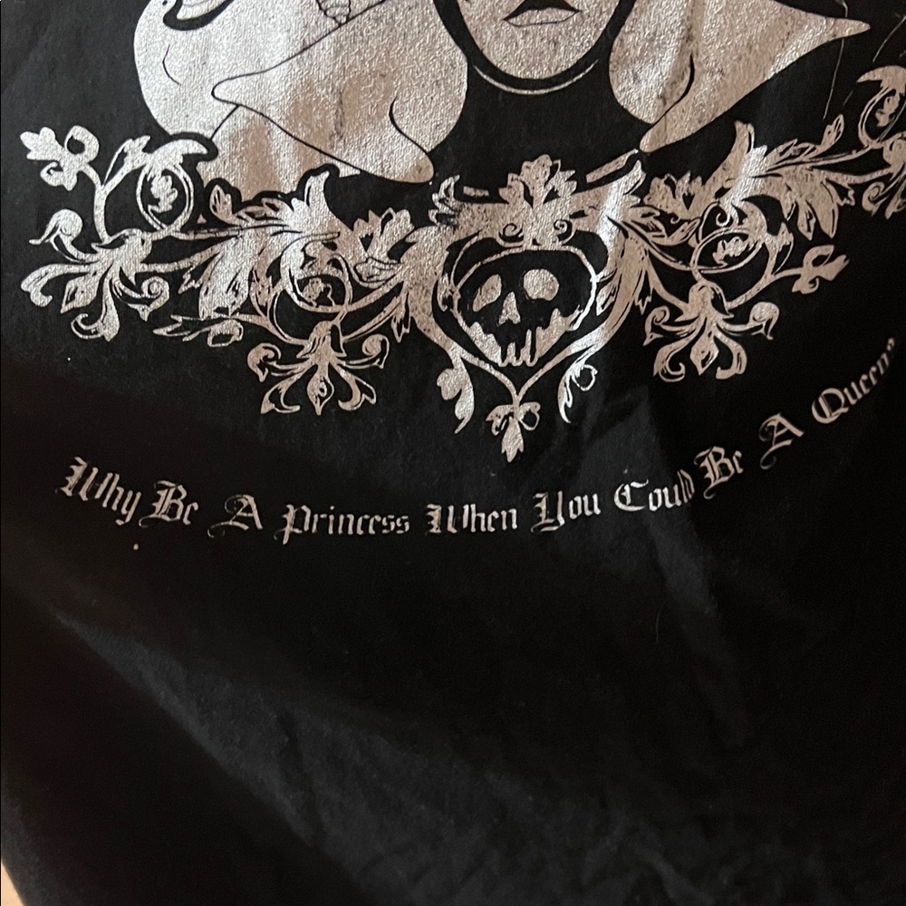 Anvil Black 'Bad Witches Club' Short Sleeve Tee - Picture 2 of 5